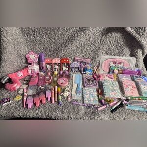 Large HK Themed Bundle Lot Hello Kitty, Kuromi, Cinnamon, Melody